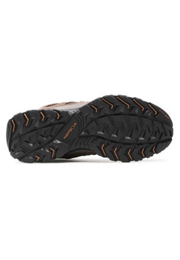 columbia - Columbia Trekkingi Redmond III Mid Waterproof BM0168 Brązowy. Kolor: brązowy. Materiał: zamsz, skóra. Sport: turystyka piesza