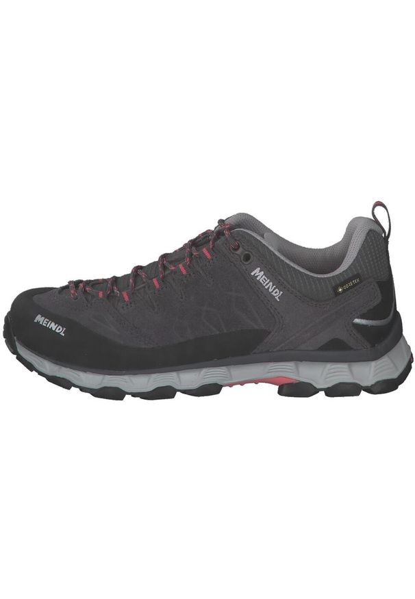 Buty trekkingowe damskie MEINDL Lite Trail Lady GTX, z membraną Gore-Tex. Kolor: różowy. Styl: sportowy