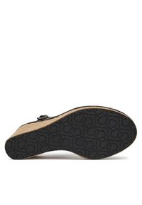 Calvin Klein Espadryle Wedge Sandal 70 - Jacq HW0HW02386 Czarny. Kolor: czarny. Materiał: materiał #3