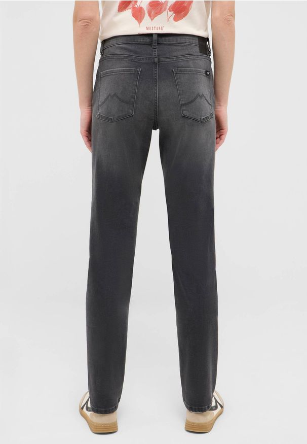 Damskie Spodnie Jeansowe Mustang Style Crosby Relaxed Slim Denim Black 1016913 4000 682