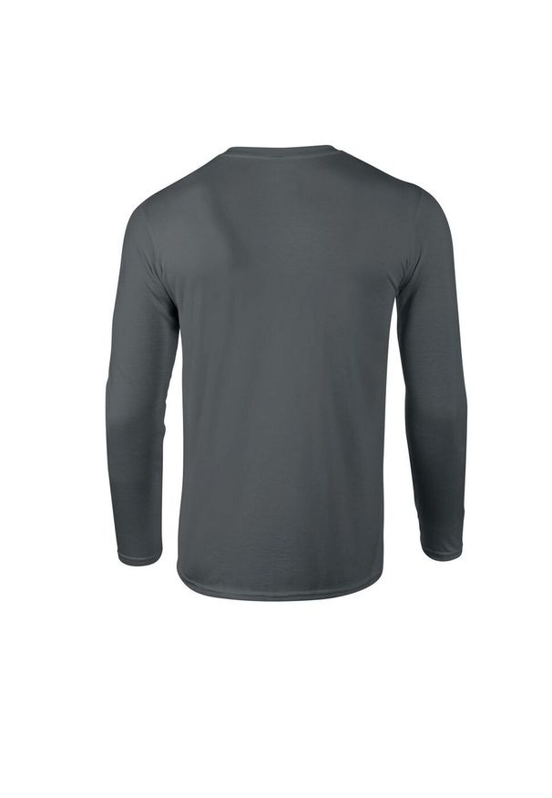 GILDAN - Koszulka Z Długim Rękawem Dla Dorosłych Unisex Soft Touch. Kolor: wielokolorowy, szary, brązowy. Długość rękawa: długi rękaw. Długość: długie