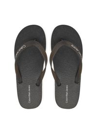 Calvin Klein Jeans Japonki Thong+ Tpu YM0YM01265 Czarny. Kolor: czarny. Materiał: syntetyk #1