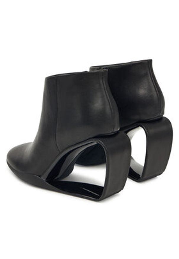 United Nude Botki Mobius Ankle Bootie Hi 109370116 Czarny. Kolor: czarny. Materiał: skóra