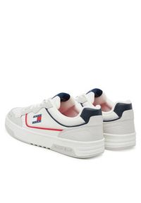 Tommy Jeans Sneakersy Tjm Cupsole Elevated EM0EM01585 Écru. Materiał: skóra #5