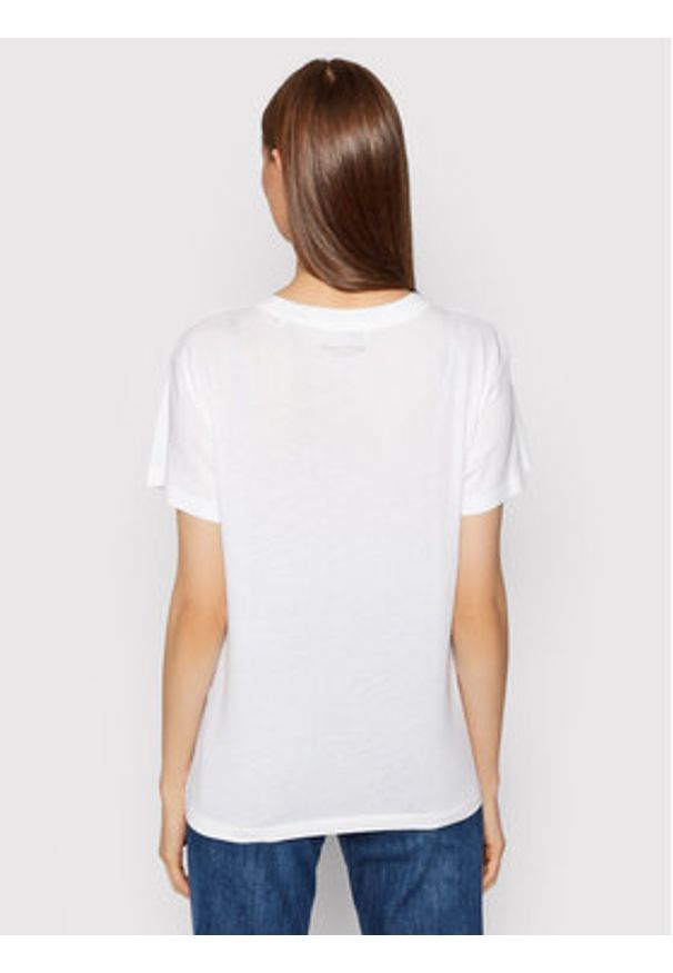 Marc O'Polo T-Shirt B01 2100 51117 Biały Regular Fit. Typ kołnierza: polo. Kolor: biały. Materiał: bawełna