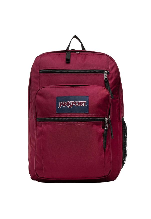JanSport - Plecak sportowo-turystyczny dla dorosłych Big Student Backpack pojemność 34 L. Kolor: czerwony. Styl: sportowy, młodzieżowy
