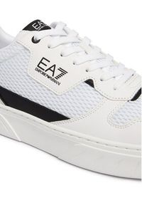EA7 Emporio Armani Sneakersy 7X000650 AF23102 MZ021 Biały. Kolor: biały. Materiał: skóra #5