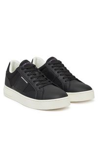 Armani Exchange Sneakersy XUX241 XV911 K001 Czarny. Kolor: czarny. Materiał: skóra