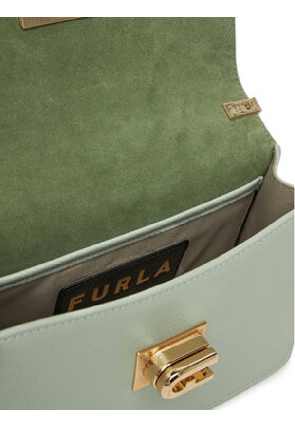 Furla Torebka BAFKACO ARE000 RUG00 Błękitny. Kolor: niebieski. Materiał: skórzane