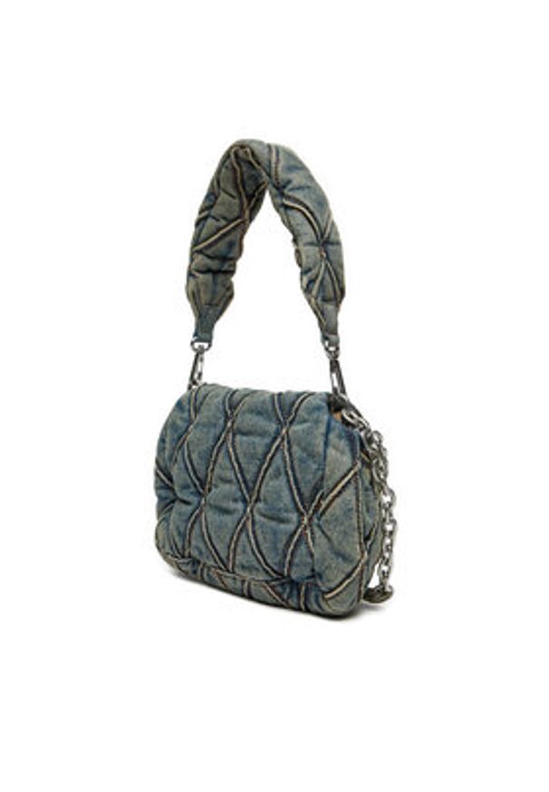 Diesel Torebka Charm-D X09597P5570 Niebieski. Kolor: niebieski