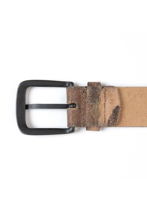 Vanzetti - VANZETTI PASEK SKÓRZANY V4571A6725 5662 40 mm Ledergürtel. Materiał: skóra. Wzór: moro, paski. Styl: klasyczny