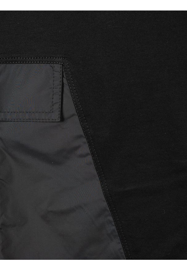 Les Hommes T-shirt "Oversize" | LKT152 703 | Oversized Fit Mercerized Cotton T-Shirt | Mężczyzna | Czarny. Kolor: czarny. Materiał: bawełna