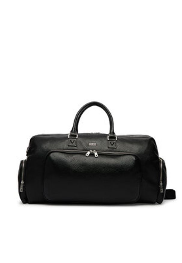 Guess Torba weekendowa TMBOGS P6235 Czarny. Kolor: czarny. Materiał: skóra