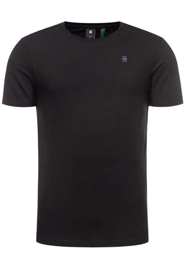 G-Star RAW - G-Star Raw T-Shirt Base-S D16411-336-6484 Czarny Regular Fit. Kolor: czarny. Materiał: bawełna