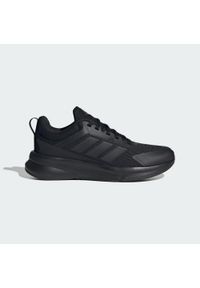 Adidas - Buty dla dzieci Fortarun 4.0. Okazja: na uczelnię. Kolor: czarny. Sport: joga i pilates