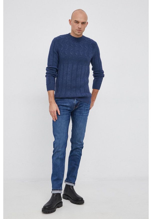 Pepe Jeans Jeansy Hatch męskie. Kolor: niebieski