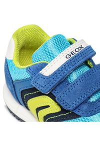 Geox Sneakersy B Alben B. D B043CD 022FU C4380 M Niebieski. Kolor: niebieski. Materiał: zamsz, skóra #4
