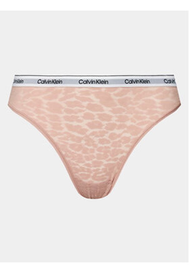 Calvin Klein Underwear Figi brazylijskie 000QD5233E Różowy. Kolor: różowy. Materiał: syntetyk