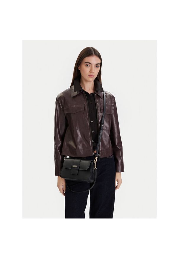 Torebka Lacoste. Kolor: czarny. Styl: casual