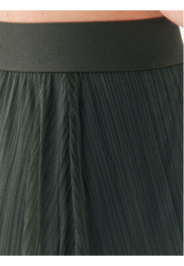 only - ONLY Spódnica midi 15214303 Zielony Regular Fit. Kolor: zielony. Materiał: syntetyk