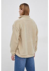 Only & Sons Bluza męska kolor beżowy gładka. Kolor: beżowy. Długość: krótkie. Wzór: gładki