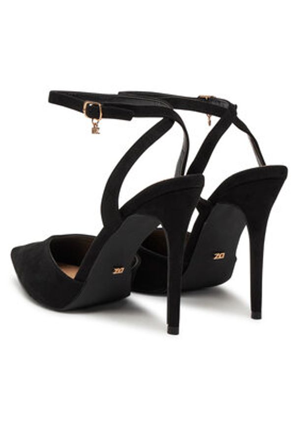 DeeZee Szpilki 92831-322 Czarny. Kolor: czarny. Materiał: materiał. Obcas: na szpilce