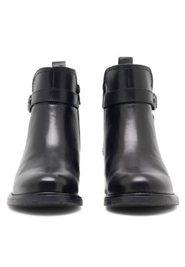 Lasocki Botki WB-DAFFY-44 Czarny. Kolor: czarny. Materiał: skóra