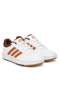 Adidas - adidas Sneakersy Hoops Classic J KI1071 Biały. Kolor: biały. Materiał: skóra #6
