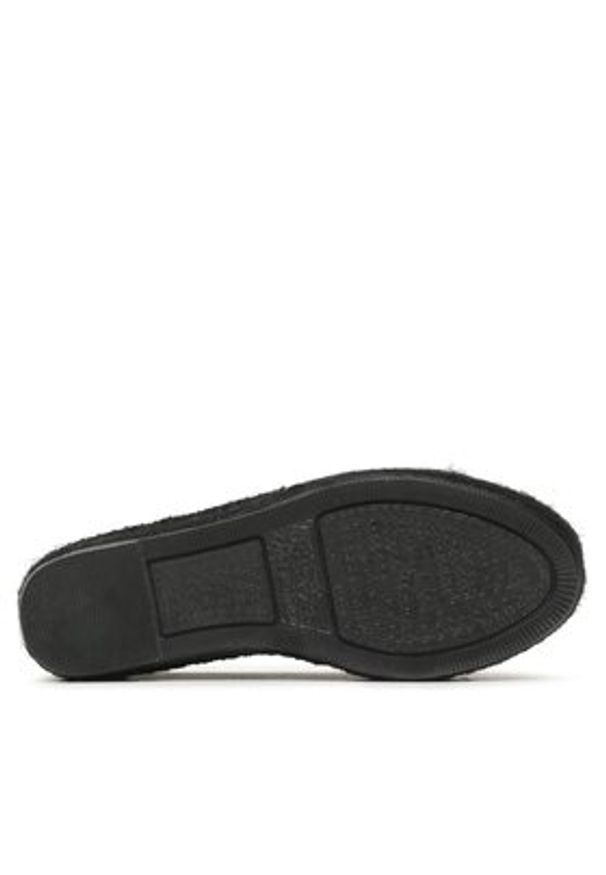 Manebi Espadryle Lace-Up Espadrilles R 2.2 E0 Czarny. Kolor: czarny. Materiał: zamsz, skóra