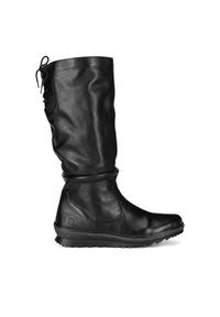 Remonte Kozaki R8475-01 Czarny. Kolor: czarny. Materiał: skóra
