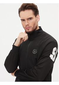 Plein Sport Dres Jogging Tracksuit: Top/Trousers AACC MJJ0606 SJO002N Czarny Regular Fit. Kolor: czarny. Materiał: bawełna. Sport: bieganie