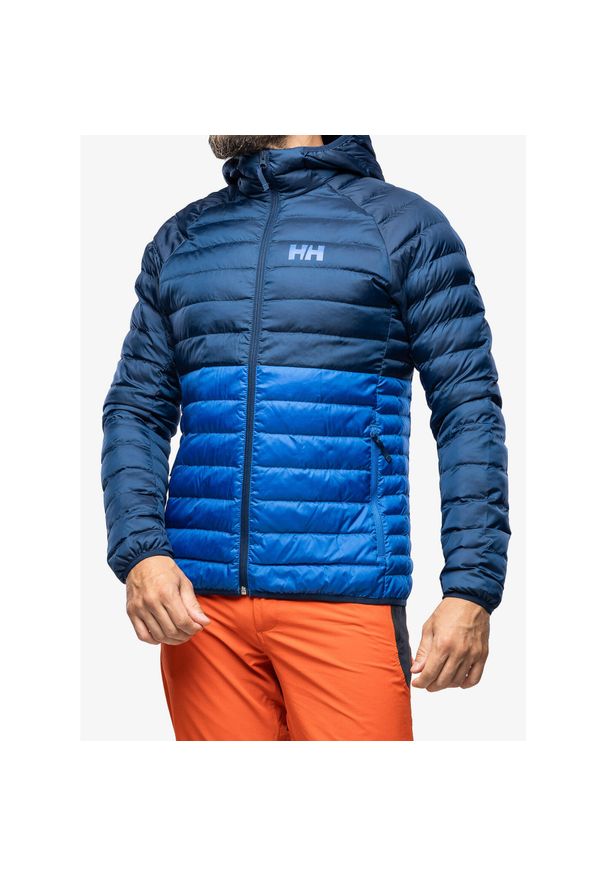 Kurtka zimowa męska Helly Hansen Banff Hooded Insulator. Kolor: niebieski. Sezon: zima