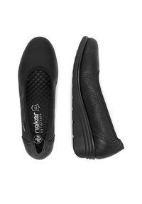 Rieker Baleriny CEO-L5360-00 Czarny. Kolor: czarny. Materiał: skóra, syntetyk #6