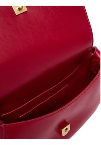 Calvin Klein Torebka Ck Flap Camera Bag LV04F3421G Bordowy. Kolor: czerwony. Materiał: skórzane #3