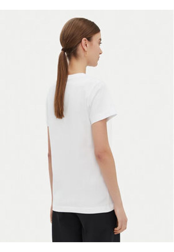 Pinko - PINKO T-Shirt Start 101752 Biały Regular Fit. Kolor: biały. Materiał: bawełna