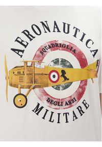 Aeronautica Militare T-Shirt 251TS2414J641 Biały Regular Fit. Kolor: biały. Materiał: bawełna
