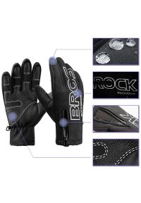 ROCKBROS - Rękawiczki sportowe unisex Rockbros S091-4BK. Kolor: biały, czarny, wielokolorowy #2