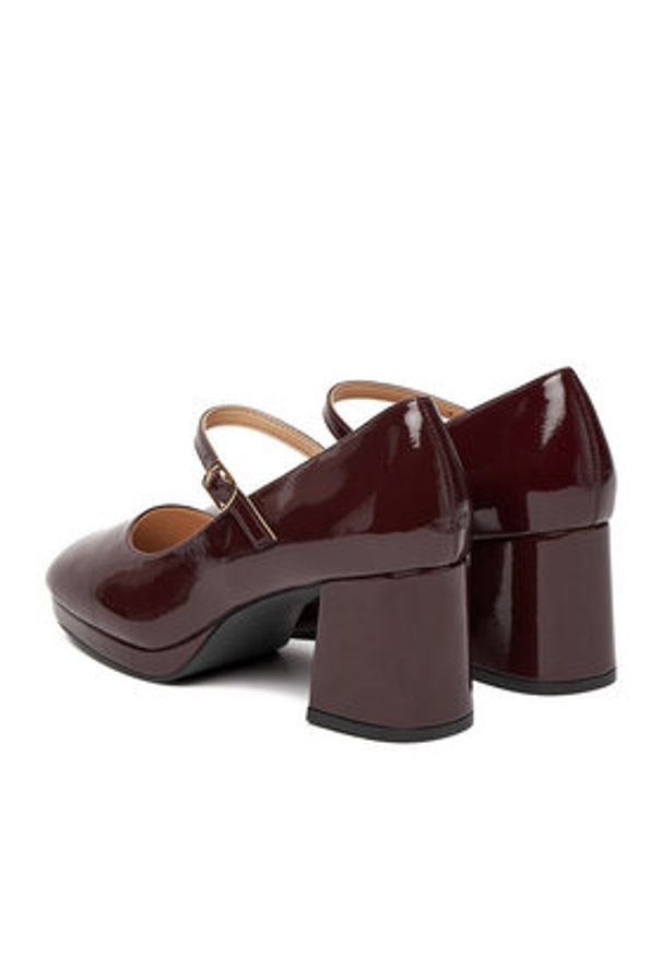 Jenny - JENNY Czółenka CEO-CD240132-7 Bordowy. Kolor: czerwony. Materiał: materiał, syntetyk