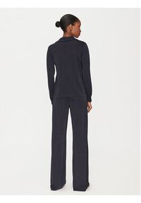 Marella Komplet bluzka i spodnie kom 2515631011 Granatowy Relaxed Fit. Kolor: niebieski. Materiał: wiskoza #3