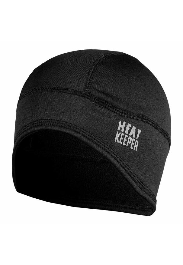 HEAT KEEPER - Termo sportowa czapka Techno Heat Keeper. Kolor: czarny. Sezon: zima. Styl: sportowy