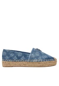 Guess Espadryle FLJDNN DEN14 Niebieski. Kolor: niebieski. Materiał: materiał #1