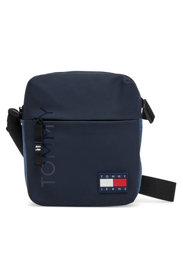 Saszetka Tommy Jeans. Kolor: niebieski