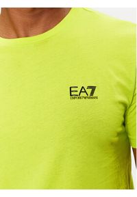 EA7 Emporio Armani T-Shirt 8NPT51 PJM9Z 1873 Zielony Regular Fit. Kolor: zielony. Materiał: bawełna