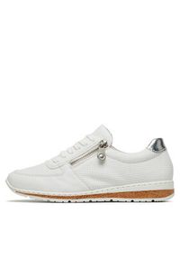 Rieker Sneakersy N5127-80 Biały. Kolor: biały. Materiał: skóra #6