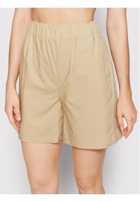 Herskind Bermudy Bryan 4415610 Beżowy Relaxed Fit. Kolor: beżowy. Materiał: bawełna #1