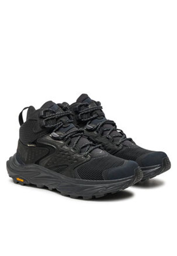 HOKA - Hoka Trekkingi Anacapa 2 Mid GTX GORE-TEX 1142831 Czarny. Kolor: czarny. Materiał: materiał
