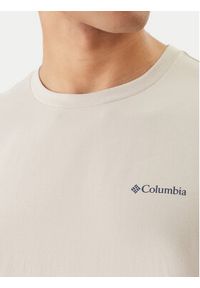 columbia - Columbia T-Shirt CSC™ 2155021 Beżowy Regular Fit. Kolor: beżowy. Materiał: bawełna #3