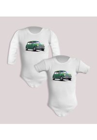 nikiniki - Mini — body (Rozmiar: 3M; Długość rękawa: krótki; Rodzaj nadruku: Mini). Materiał: bawełna. Wzór: nadruk