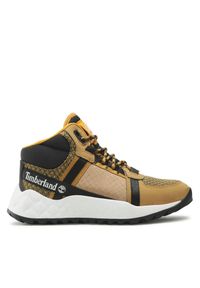 Sneakersy Timberland. Kolor: brązowy. Materiał: mesh #1