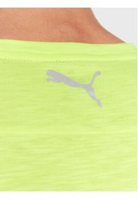 Puma Koszulka techniczna Run Logo 522423 Zielony Regular Fit. Kolor: zielony. Materiał: bawełna. Sport: bieganie #4